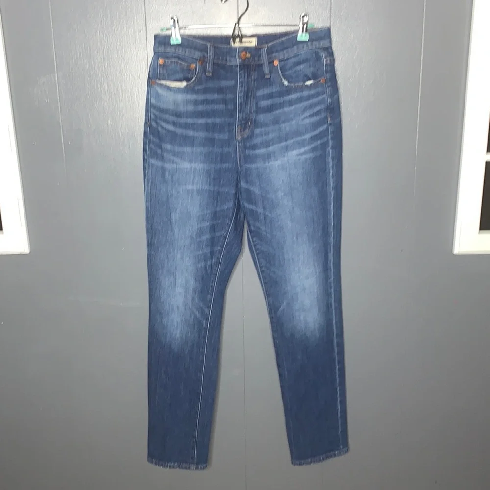 MADEWELL The High-Rise Slim Boyjean‎ Size 28